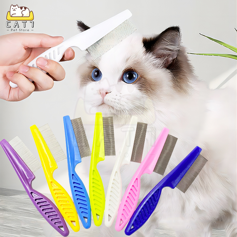 Sisir Kutu Kucing Anjing Sisir Kucing Sisir Grooming Kucing