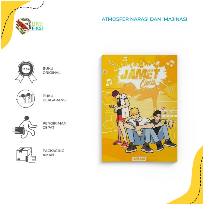 Novel - JAMET CIRCLE - Ehlija - Akad -  Bumifiksi