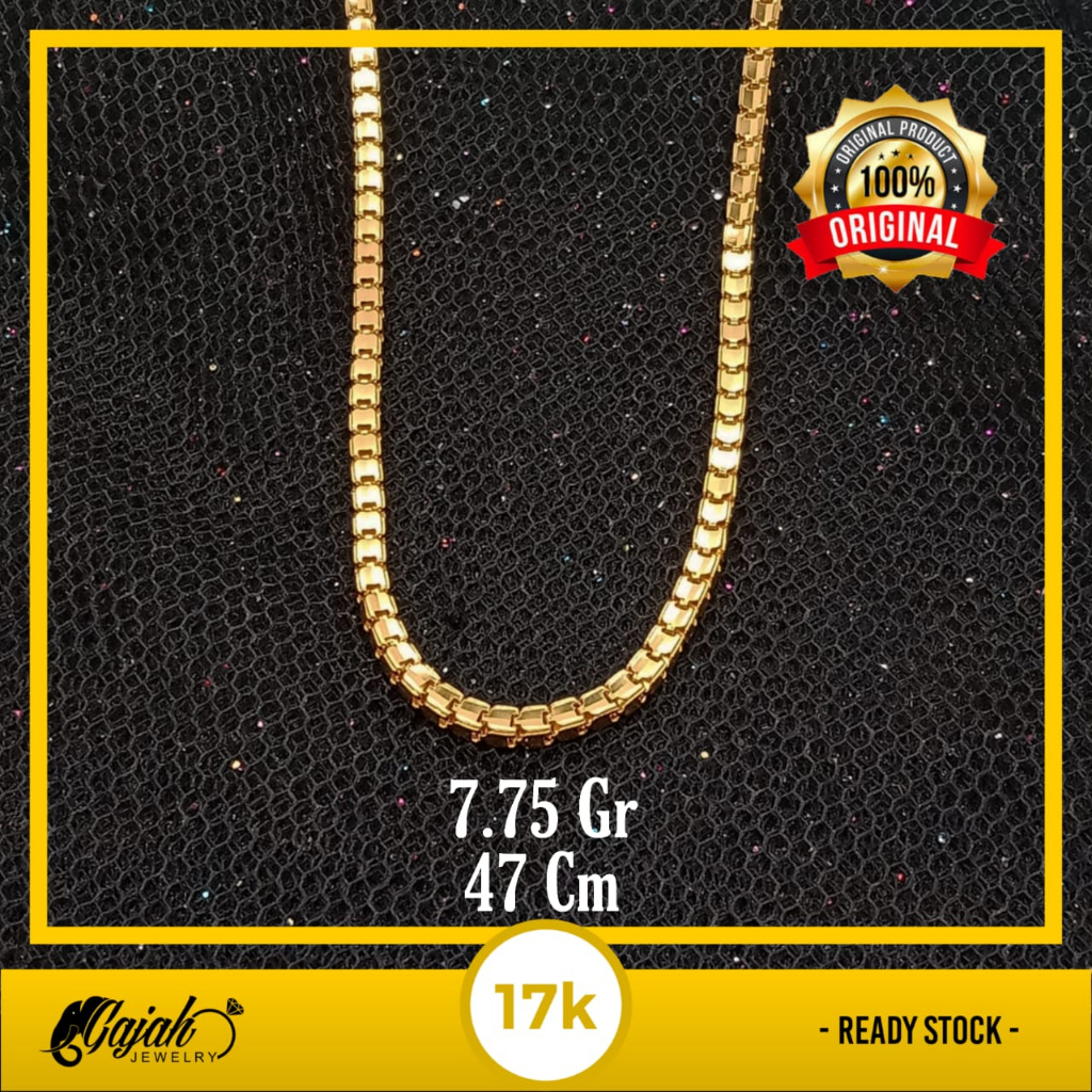 Kalung Emas 17K - 7.75 Gr Kadar 750 - 4947