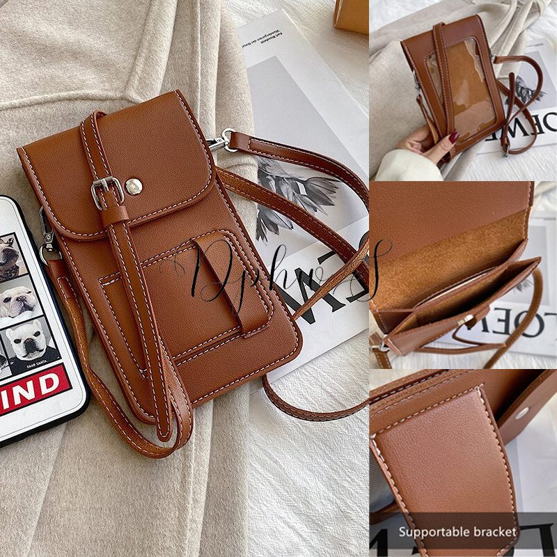 Tas Hp Wanita Tas Selempang Mika Touchscreen Untuk Pocket Hp Kekinian Murah Model Import Branded Terbaru SHUN