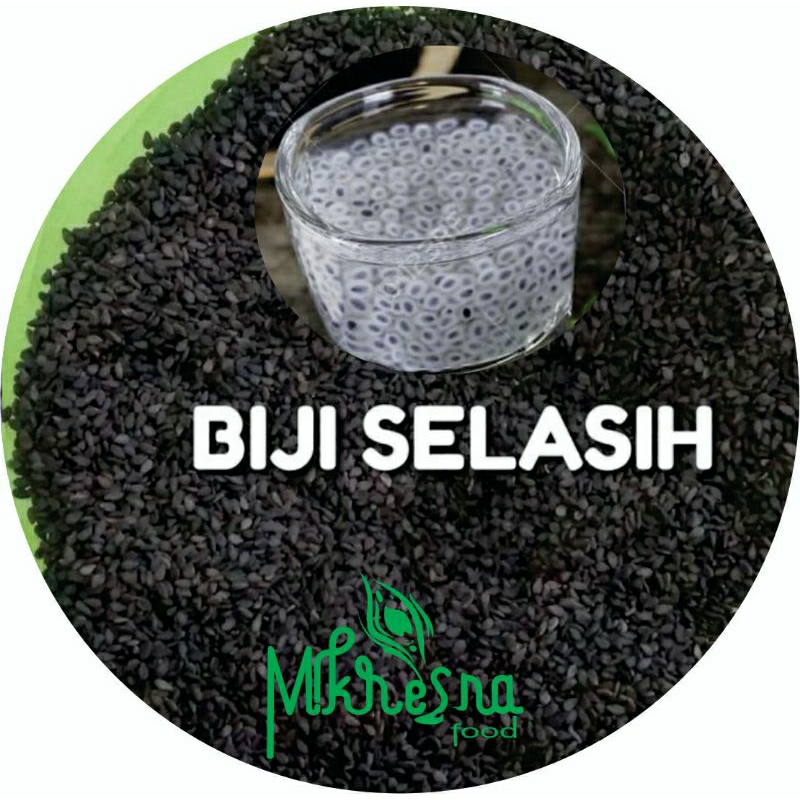 

biji selasih super |1kg/500gr/250gr/100gr|