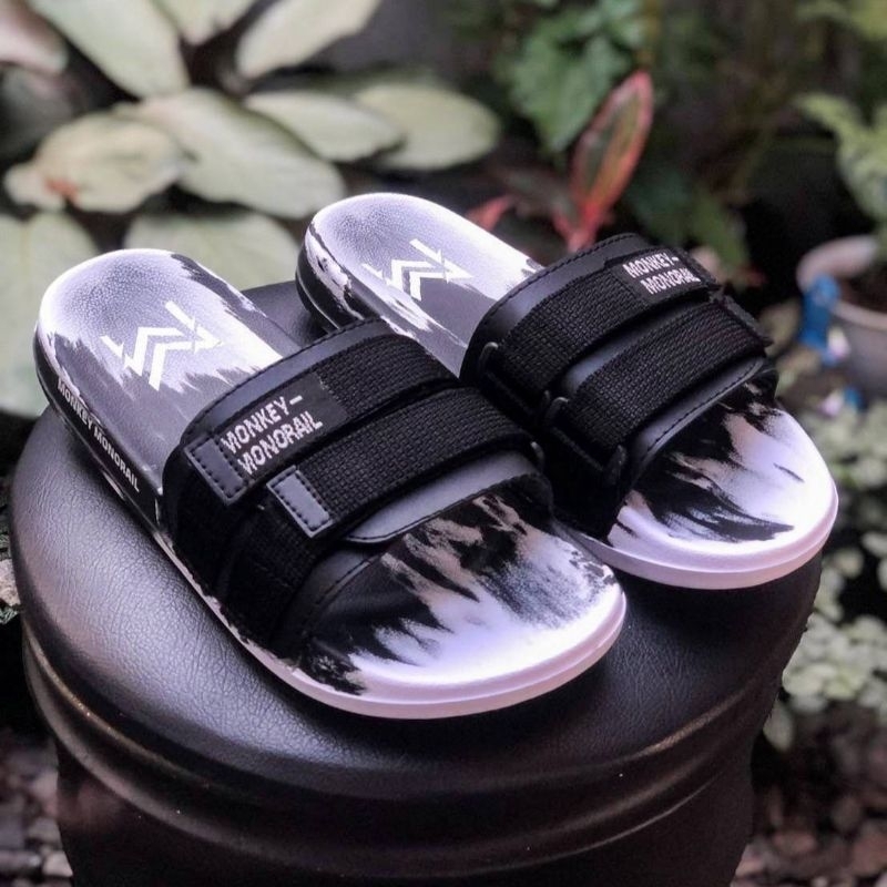 Sandal Pria Slip On Sandal Monkey Monorail Original