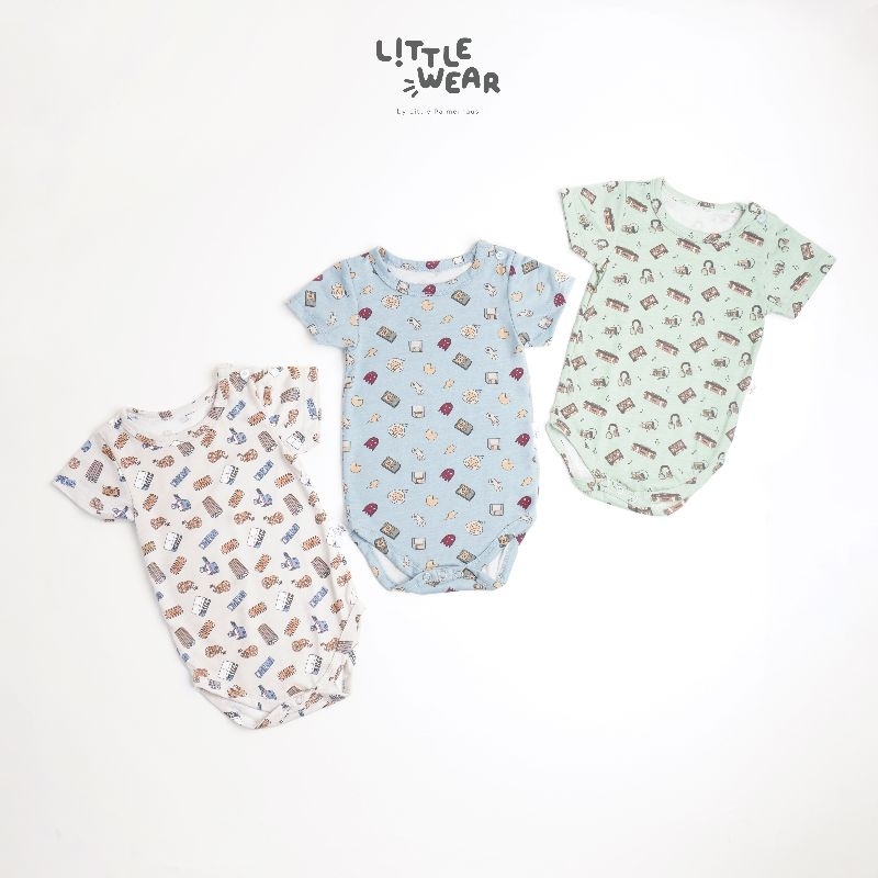 LITTLE PALMERHAUS LITTLE WEAR BODYSUIT - BODYSUIT LITTLE PALMERHAUS - JUMPER ANAK