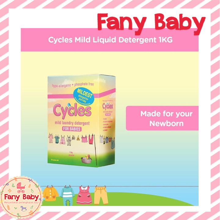 CYCLES MILD LAUNDRY DETERGENT 1KG