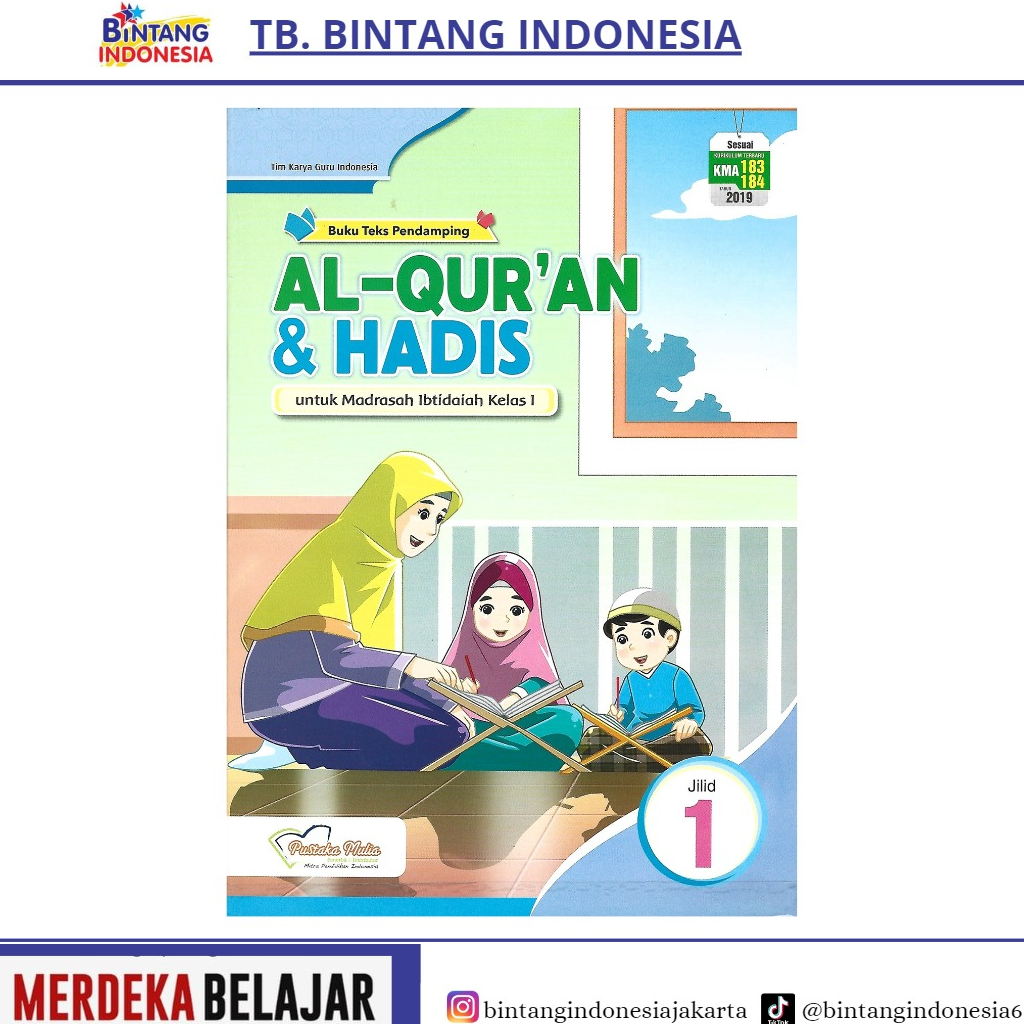 Pustaka Mulia - Al quran hadis kelas 1-6