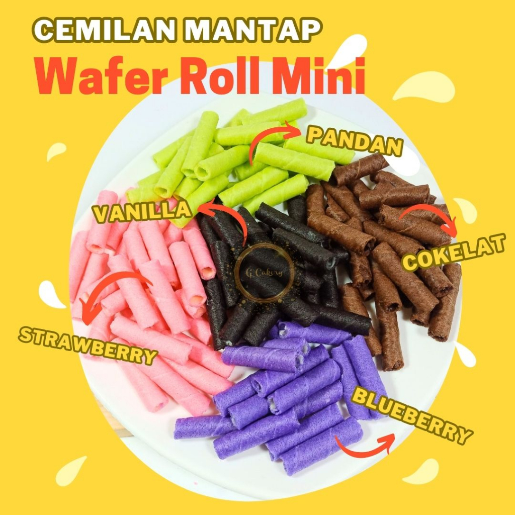 

Wafer Roll GULUNG Mini - 250 GRAM