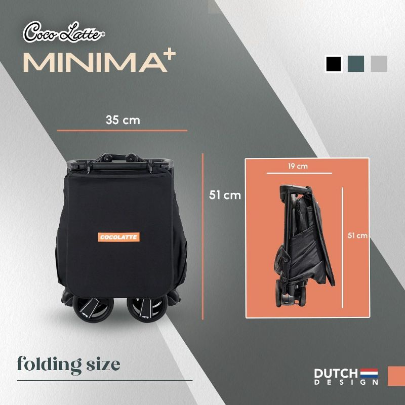 Makassar - Stroller Cabin Size Cocolatte CL 690 Minima / CL 6911 Minima+ Plus Kereta Dorong Bayi