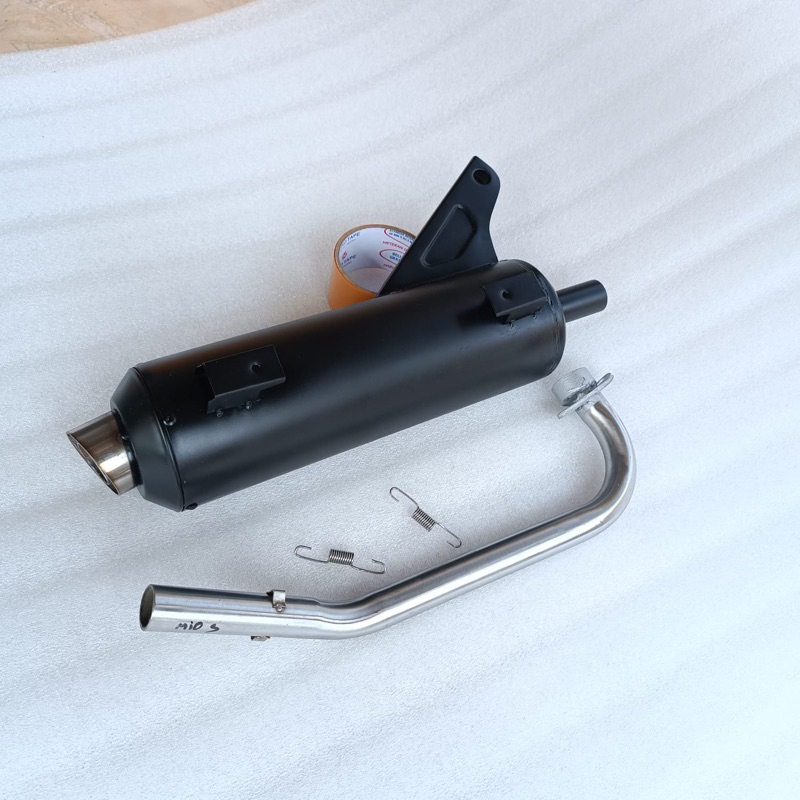 Knalpot Tsukigi Copy Cms suara bas adem Beat fi/beat karbu/mio soul/mio sporty/mio m3