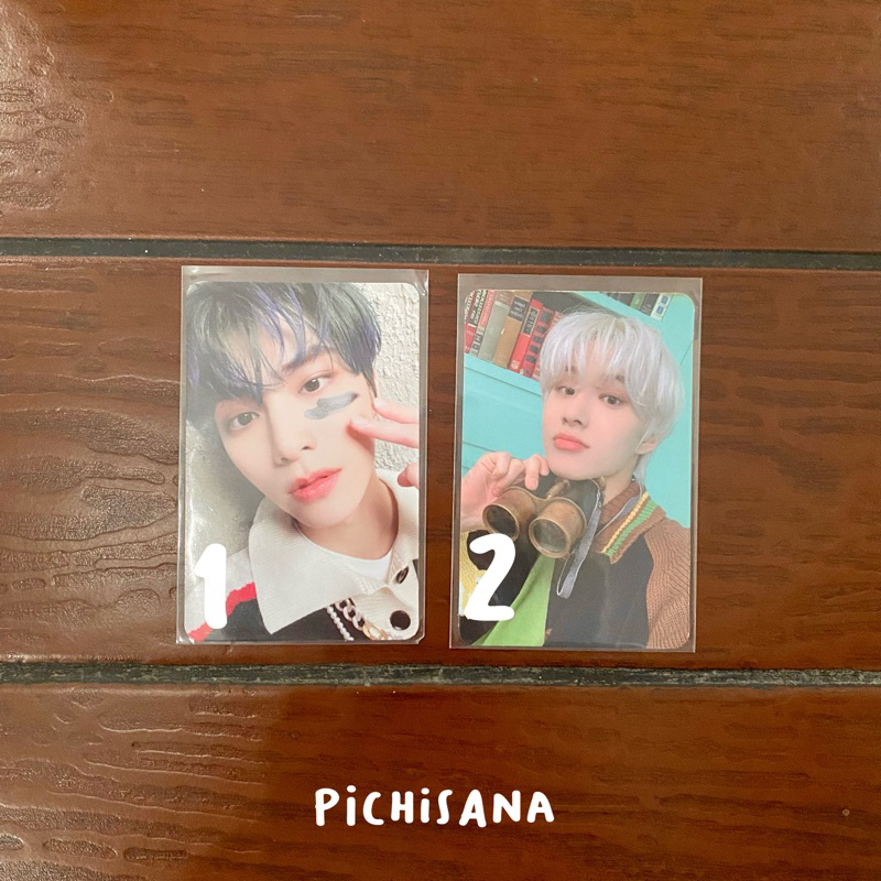 pc nct u trading card tc xiaojun nct 127 jungwoo teropong