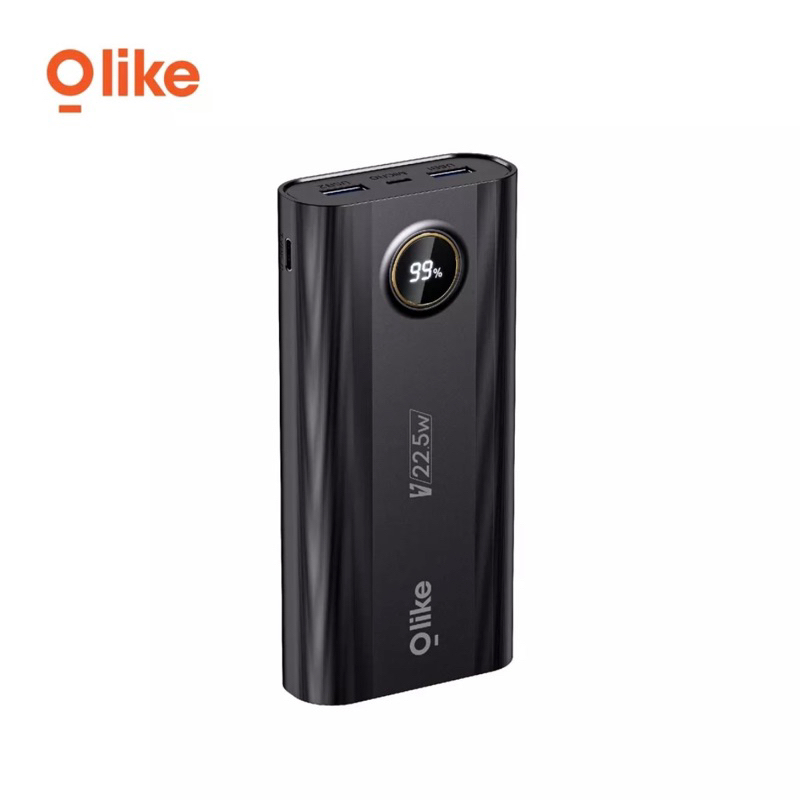 OLIKE P6 Powerbank 20000MAH FAST CHARGING 22.5W DISPLAY VOOC TYPE C PD - Garansi 1 Tahun