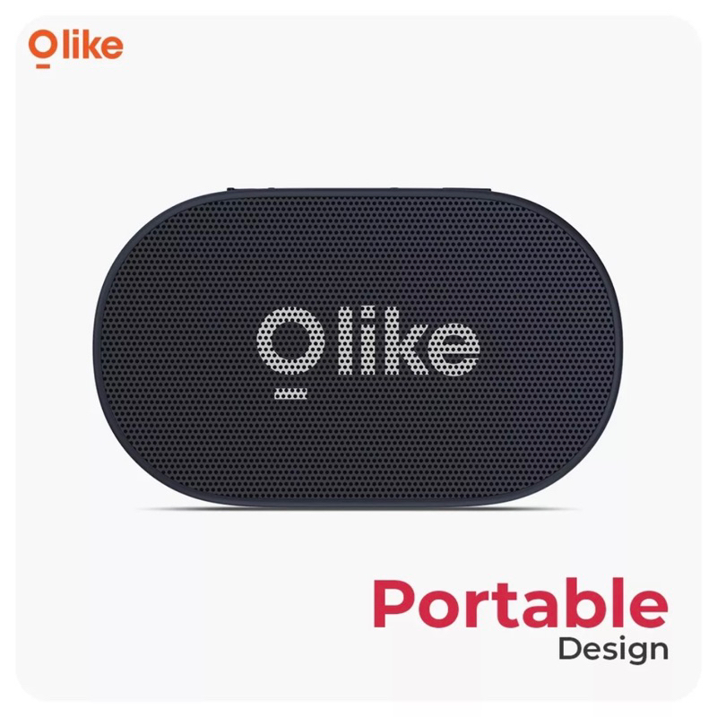 OLIKE OBS-400 Speaker Bluetooth Wireless Portable Flashdisk &amp; Micro SD - Garansi 1 Tahun