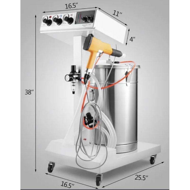 Powder Coating Machines Mesin Powder Coating Cat Bubuk 45L