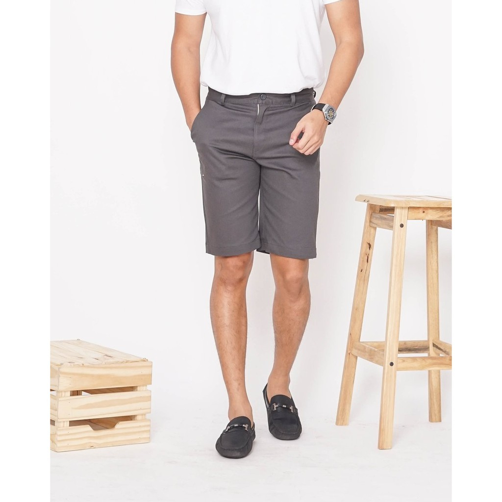 Celana Chinos Pendek Pria Jumbo Chino Original 28 38 melar army