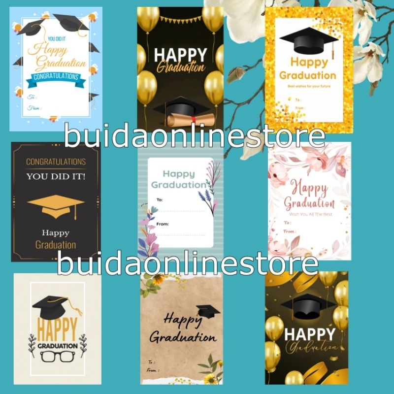 

Kartu Ucapan / Stiker / Hangtag Happy Graduation Label Wisuda Stiker hari kelulusan sticker congratulations you did it hangtag bisa custom tulisan nama sekolah sarjana universitas fakultas kuliah kartu ucapan dekorasi hampers kado hadiah souvenir gift