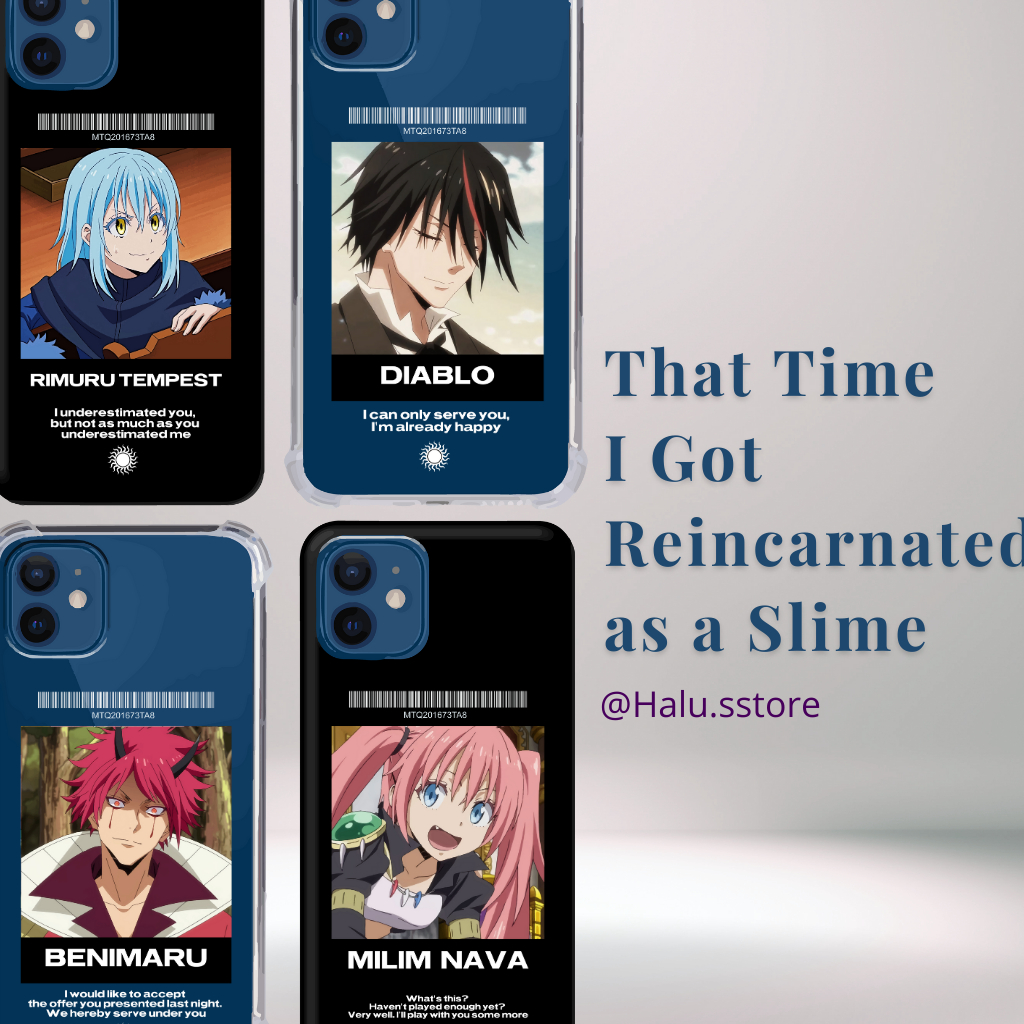 Blackmatte Case That Time I Got Reincarnated as a Slime Rimuru Tempest , Diablo , Semua HP