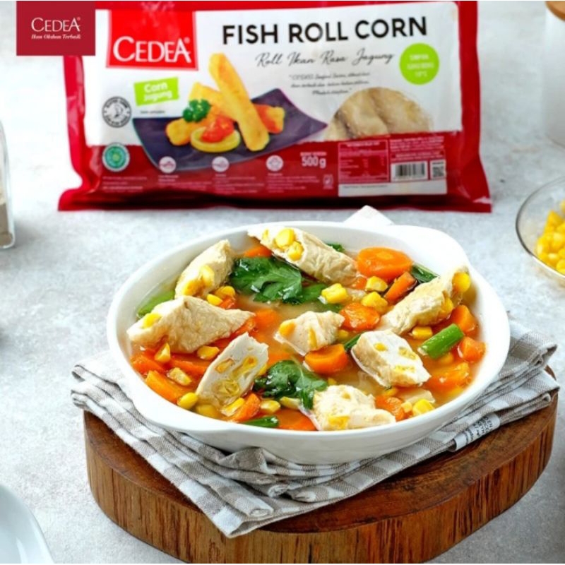 

Cedea fish roll corn 500gr otak otak jagung
