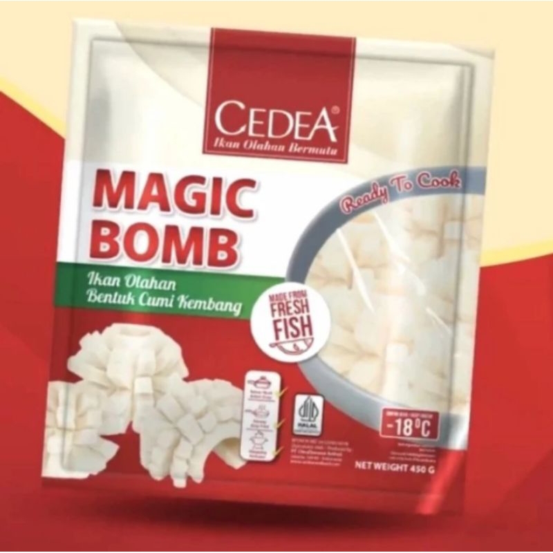 

Cedea magic bomb 450gr Kembang Cumi