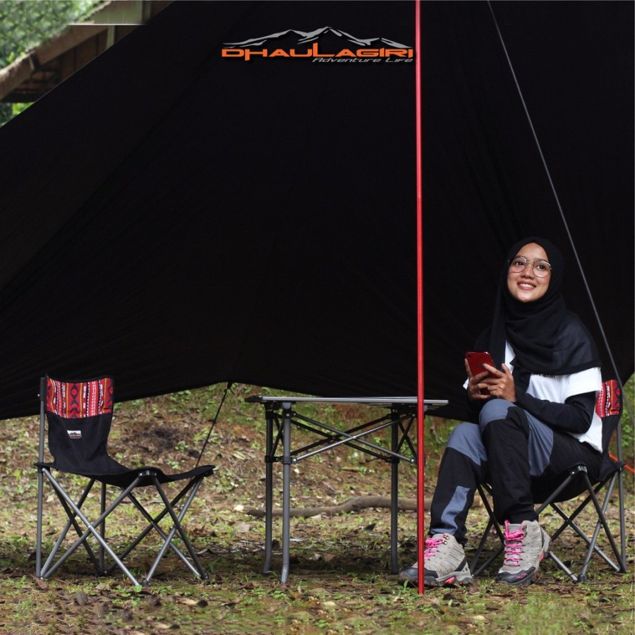 Folding Chair FC300 Dhaulagiri Kursi Lipat Outdoor Camping Portable Etnik