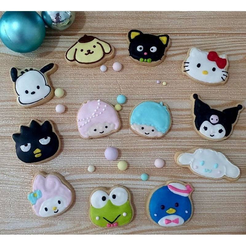 

Cookies Sanrio Kukis Sanrio head Cookies Character