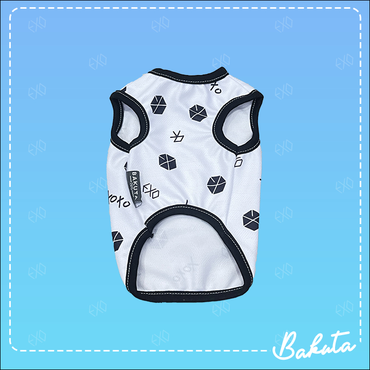 Baju Kucing Tank Edisi Exo Tank Lucu Untuk Kucing dan anjing / Baju Kucing Termurah Size XS-XXL / Baju Kucing Tangerang!