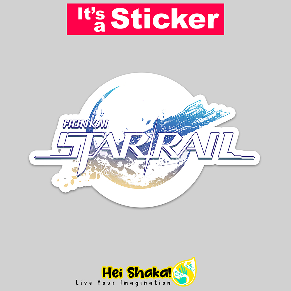 

Stiker Honkai Star Rail Hoyo Game Sticker Bahan Vinyl Anti Air