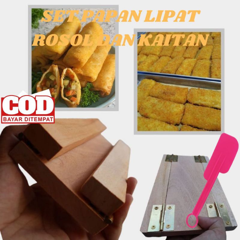 Papan risol pencetak risol risolis Lumpia kue, dan pengait