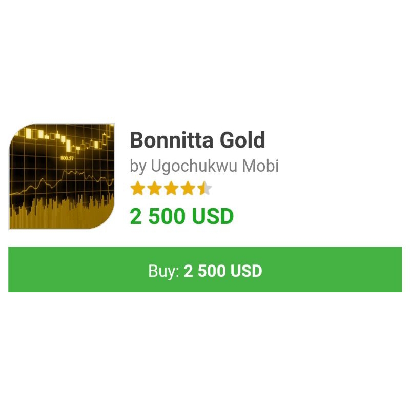 EA Robot MT4 Bonnitta Gold