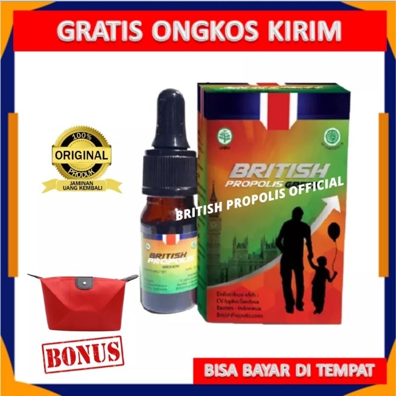 Brtish Propolis Green | Propolis anak | Madu Propolis Batuk Pilek Anak
