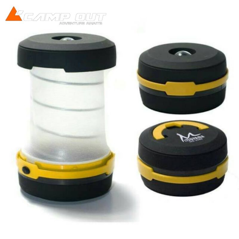 Lampu lentera Camping Lipat - Lampu Tenda Outdoor Multifungsi Mitsuyama