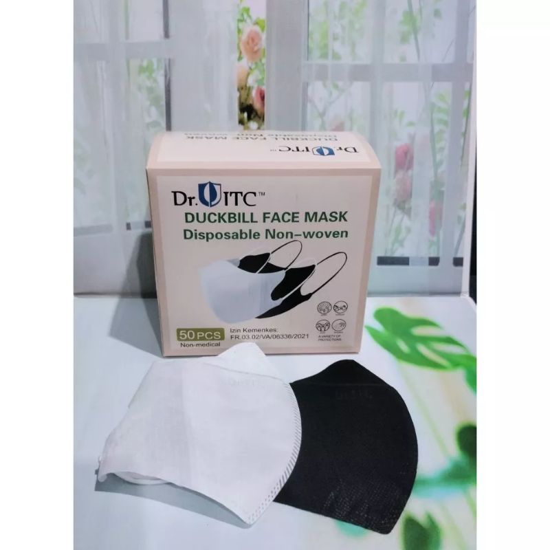 Masker Duckbill DR. ITC ORIG/ CAREION/ F.MASK  Dll