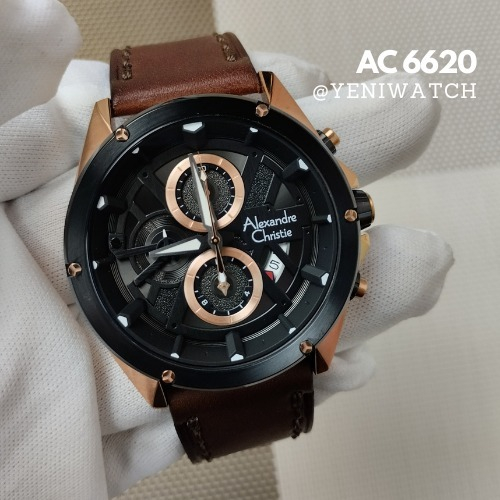 Alexandre Christie Ac 6620 Jam Tangan Pria Original Garansi Resmi 1 Tahun