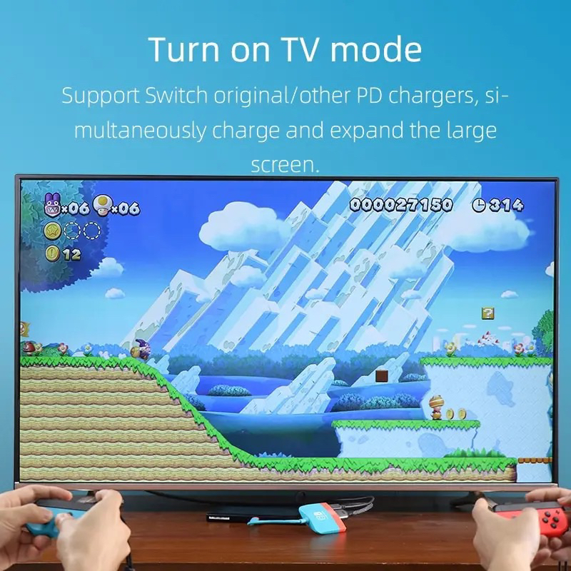 hagibis Nintendo switch docking usb type c to hdmi 4k