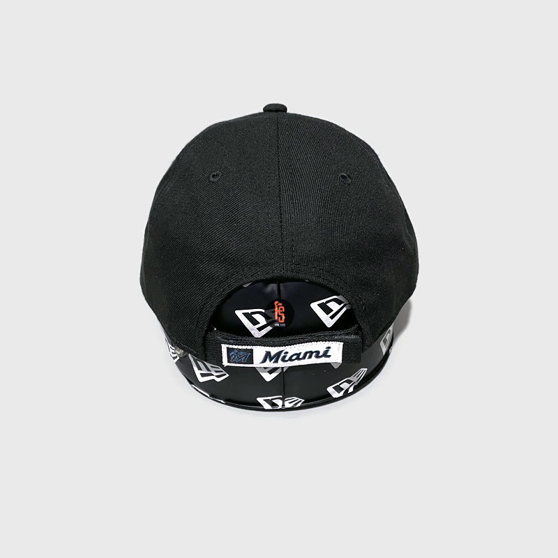 TOPI NEW ERA ORIGINAL THE LEAGUE MIAMI MARLINS BLACK