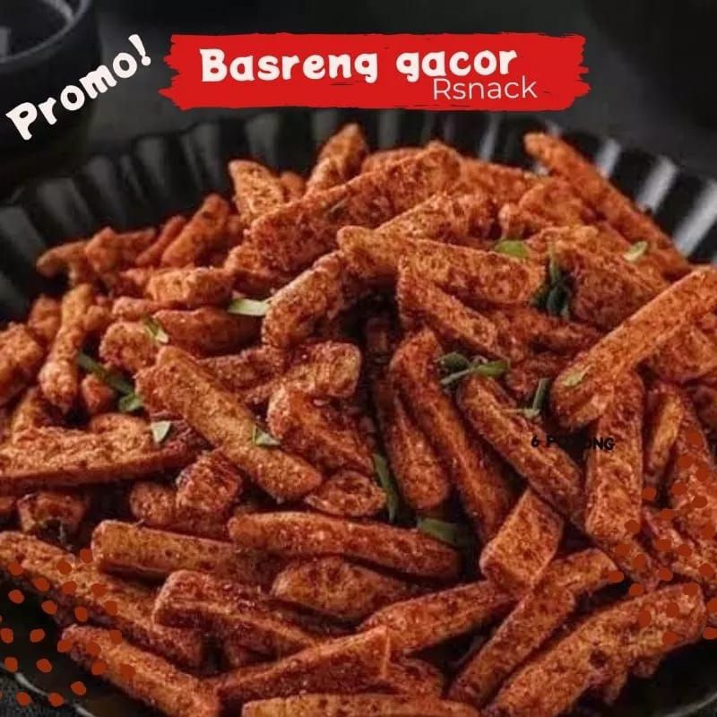 

1kg-Basreng gacor viral pedas daun jeruk.