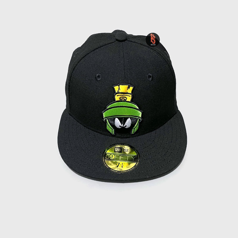 TOPI NEW ERA ORIGINAL 5950 MARVIN THE MARTIAN BLACK UV GREY