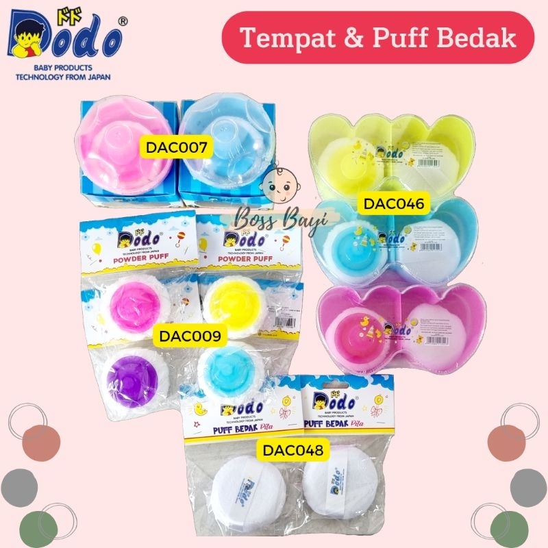 DODO - Tempat Bedak &amp; Puff Bedak