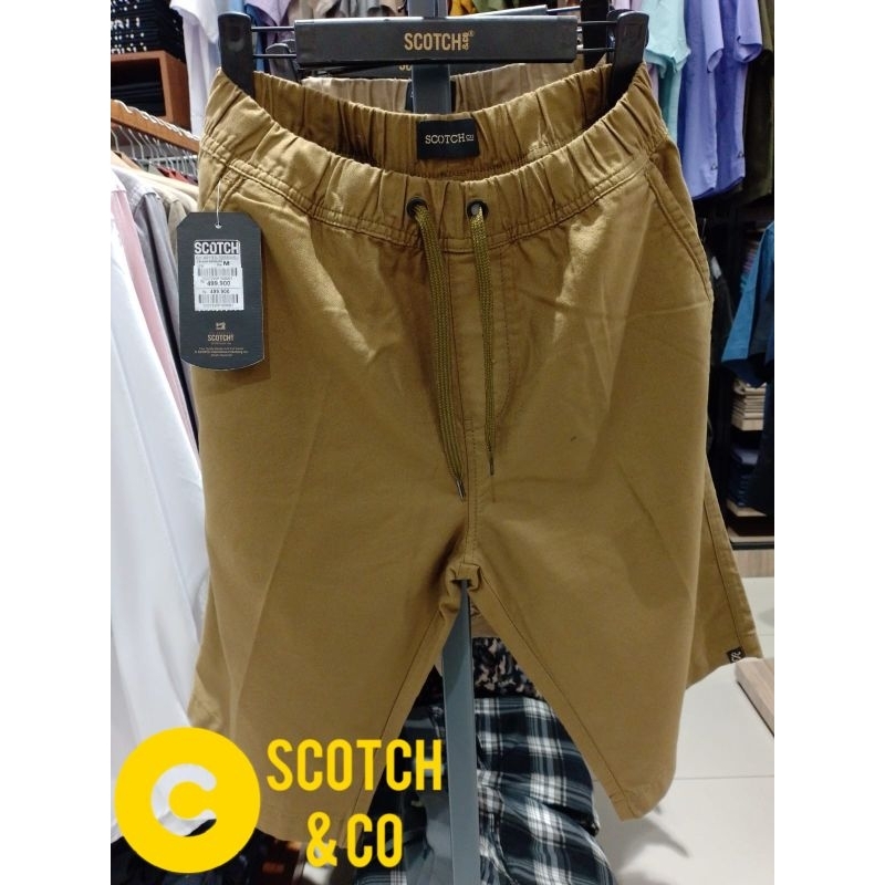 Celana Pendek Karet SCOTCH&CO Coklat