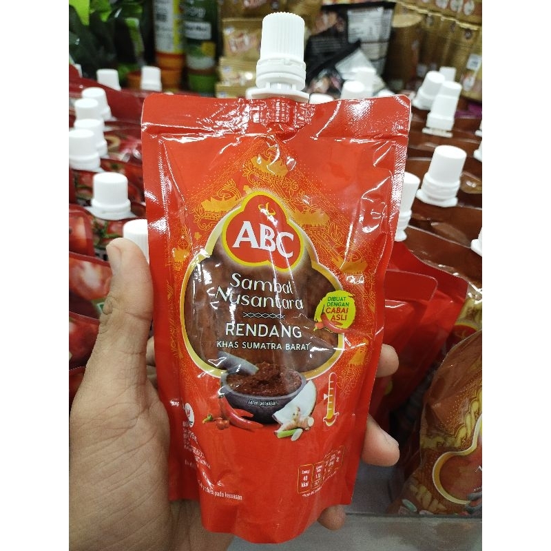 

ABC Sambal Rendang khas Sumatra Barat 180gr