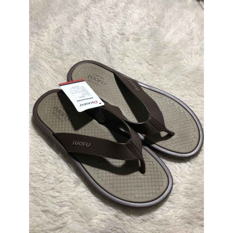 SANDAL KARET JELLY COWOK LUOFU