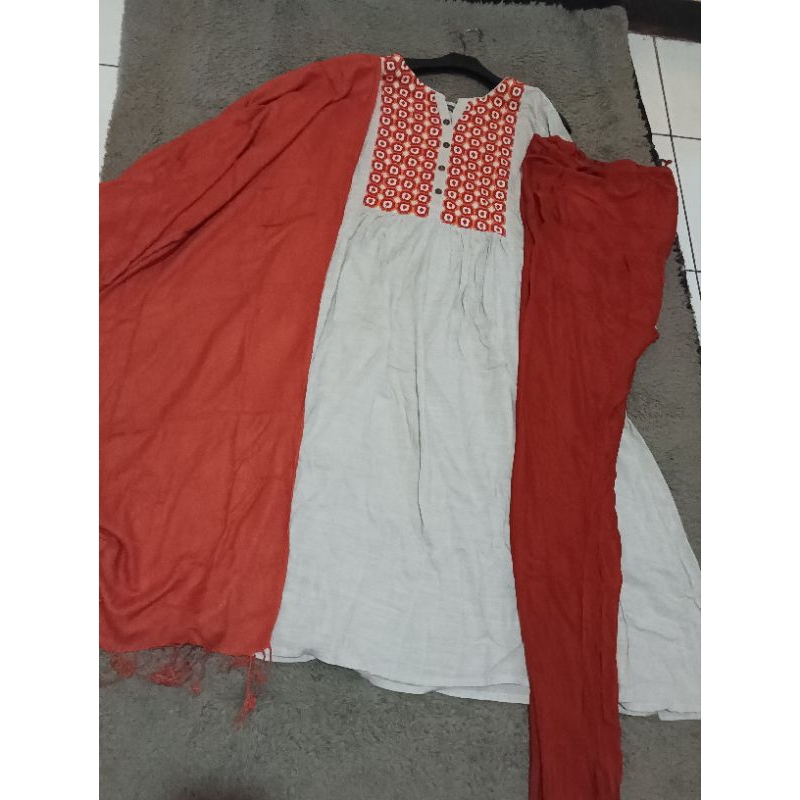 Set  Anarkali India/Baju India/Set Anarkali Pakistan/Celana Curidar Motif India