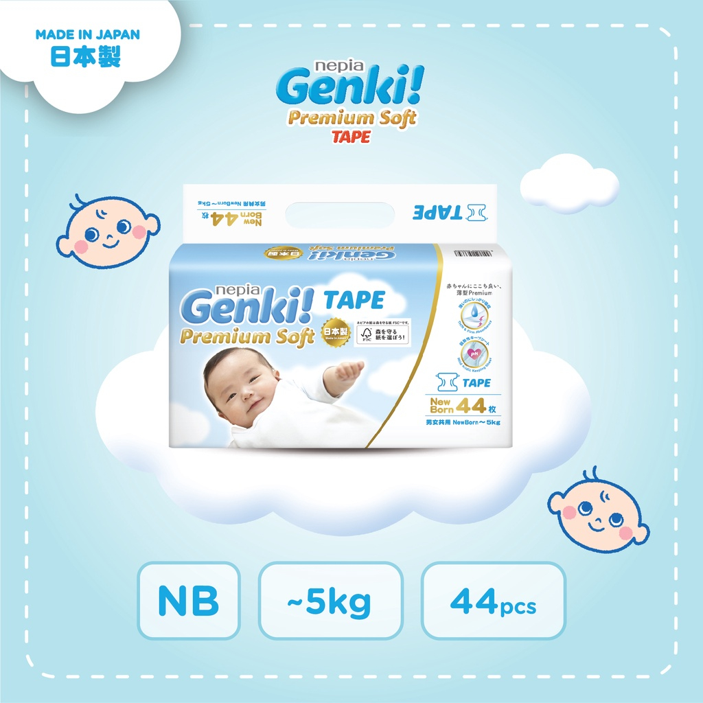 NEPIA GENKI PREMIUM SOFT / POPOK BAYI