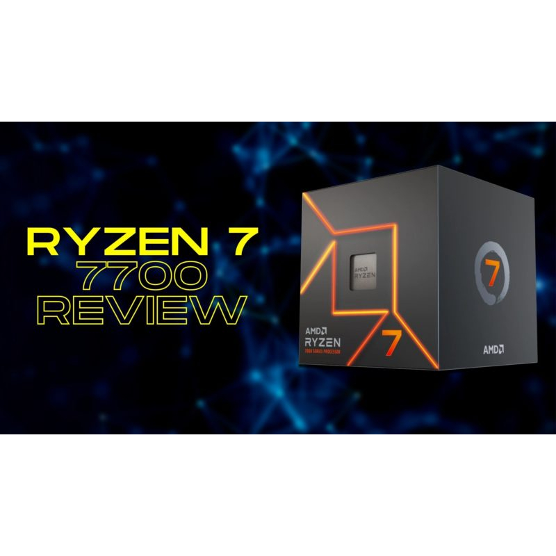 AMD Ryzen 7 7700 Gaming Processor 3.8GHz Up to 5.3GHz