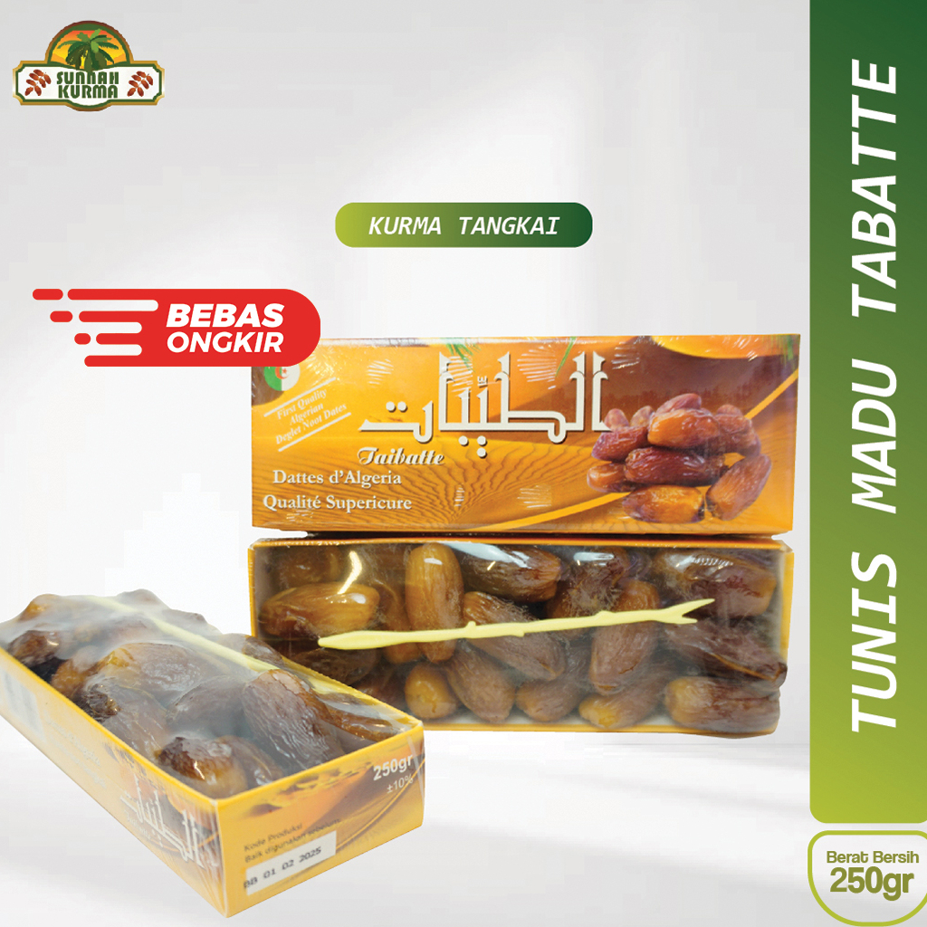 

KURMA TUNISIA MADU TAIBATTE 250 Gram