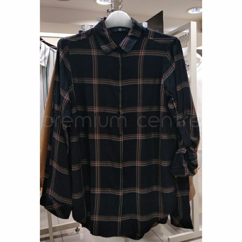 C2 | Kemeja Kotak-kotak Wanita Model Terbaru C2 Outfitters