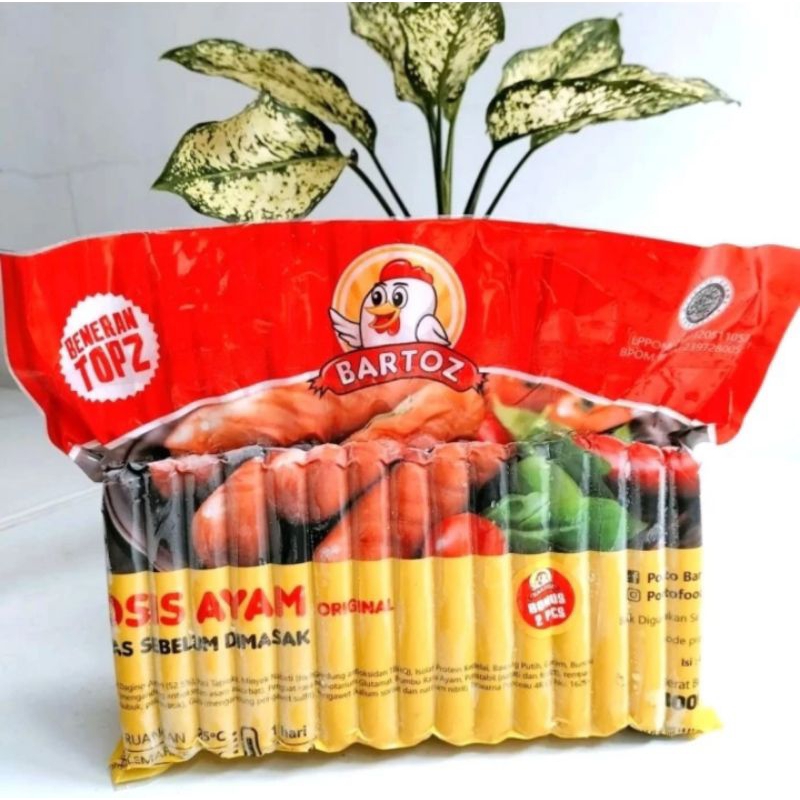 

Bartoz sosis ayam 1kg isi 40pcs