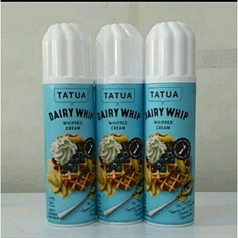 TATUA AEROSOL DAIRY WHIP/WHIPPING CREAM 250G
