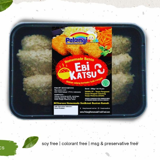 

Pelangi Bento Ebi Katsu isi 10pcs - Festive Frozen Food