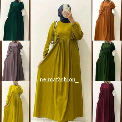 MIDI DRESS RAYON TWILL KEISYA DRESS