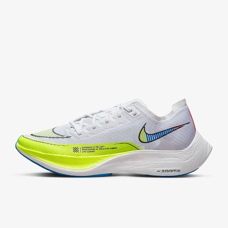 Sepatu lari nike zoom vaporfly next 2 white multicolour