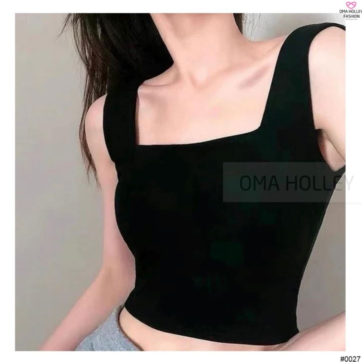 NUZ (COD) OH Fashion Tanktop Sasha Korea Bahu Lebar Wanita #0027 (Part 1)